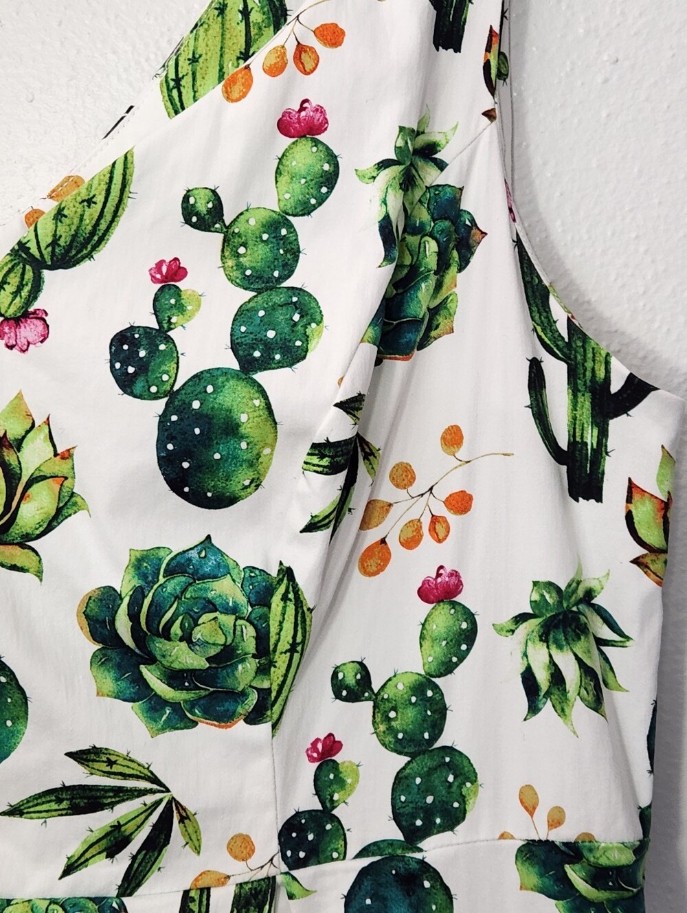 Dashing Darling Succulent A line Dress Size XL - Picture 5 of 10